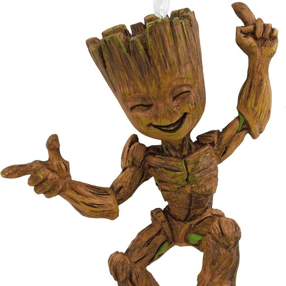 Hallmark Marvel Guardians of the Galaxy Little Groot Christmas Ornament - Picture 2 of 2